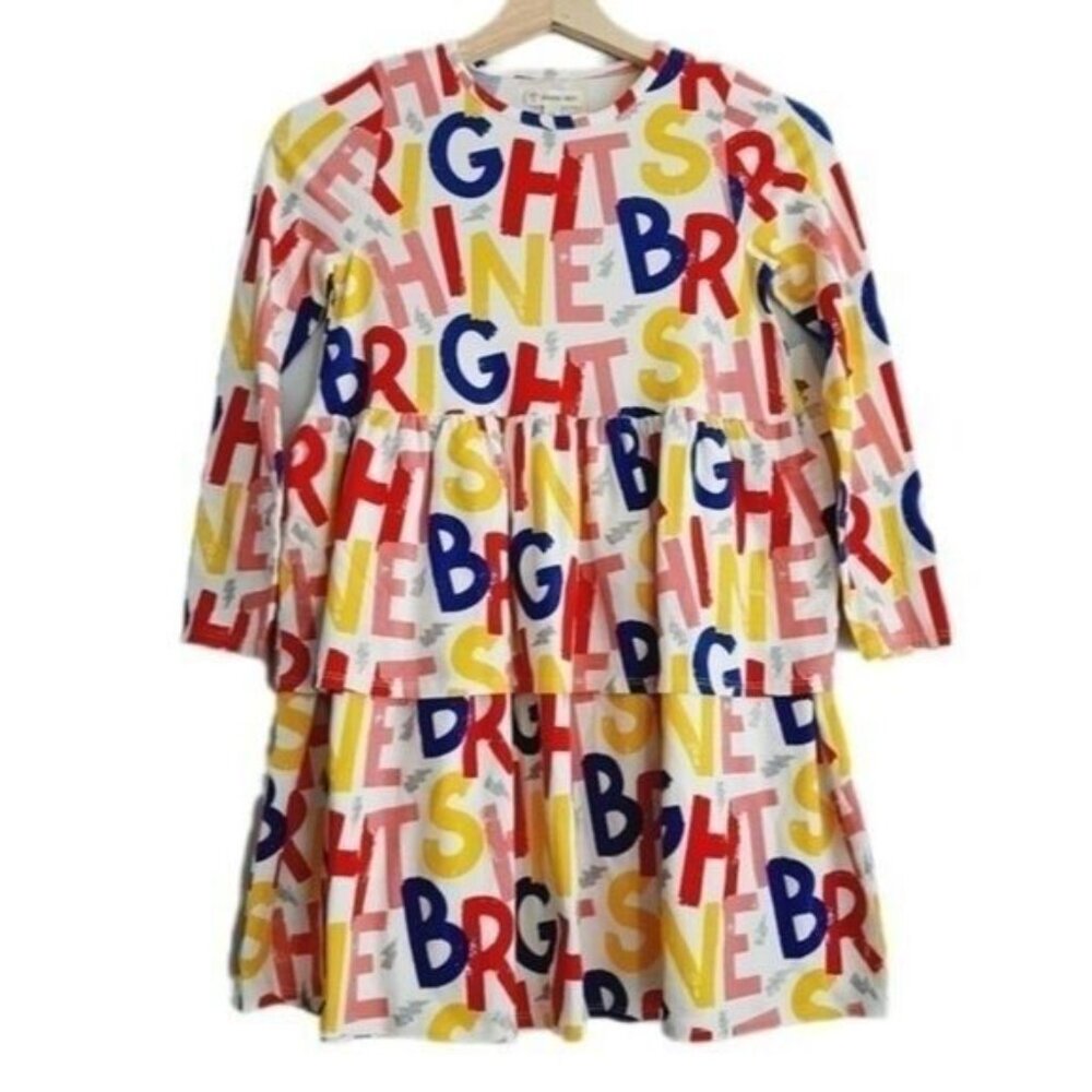 TUCKER + TATE | New - Shine Bright Long Sleeve Dress Girls Sz 8